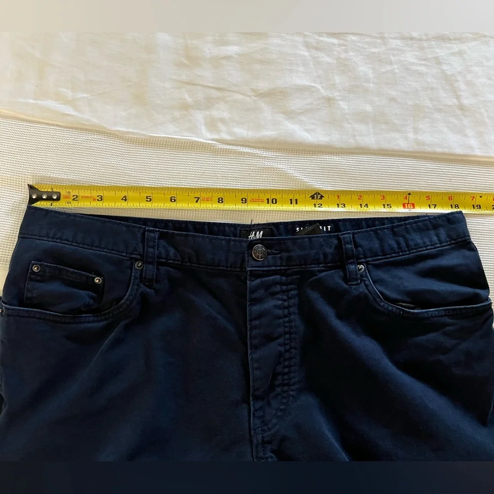H&M Slim Fit Pants 36x30 - Picture 4 of 13